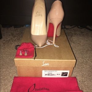 Christian Louboutin pigalle 120mm. Size 36.5